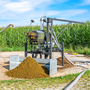 Giá tốt bùn đùn Máy sấy phân bò ép phân dewatering máy Phân Gà dewatering máy - Product Image 1