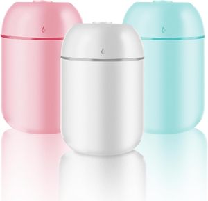 เครื่องพ่นไอน้ำอัลตราโซนิกแบบพกพาขนาด 300 มล. พร้อมไฟ LED รุ่นใหม่ ใช้กับน้ำหอมและน้ำมันหอมระเหยสำหรับรถยนต์ ช่องเสียบ USB - Product Image 1