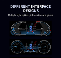 Nouveau compteur de vitesse de groupe d'instruments LCD numérique Plug and Play de 12.3 pouces pour BMW F20 F21 F23 F45 X1 F48 F49 compteur de vitesse de tableau de bord