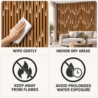 Papier peint auto-adhésif en feuilles XPE de 1,8 mm à motif de lattes de bois marron pour les entrepreneurs en aménagement intérieur (vente en gros)