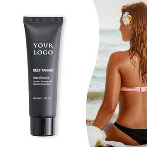 Loción Bronceadora de Marca Privada, la Mejor Mousse, Gotas Autobronceadoras Oscuras, Aceite Bronceador Corporal con Brillo - Product Image 1