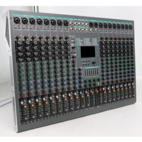 Console de mixage audio professionnelle 18 canaux avec 99 effets DSP, Bluetooth, MP3, USB et alimentation fantôme 48V pour scène et studio