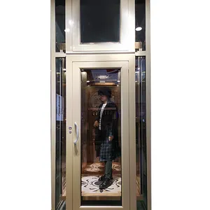 直接320kg住宅安全乗客エレベーターリフトドア開口部屋外
