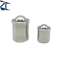 ZPFSSN Stainless Steel Press-Fit Ball Plunger Precision Positioning Fastener for Industrial Machinery Equipment