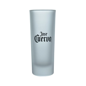 Vaso de Tequila Mexicano Recto Esmerilado de 2oz con Logotipo Personalizado, con Elegantes Patrones Góticos, Nuevo Diseño para Bares, Fiestas y Festivales - Product Image 1