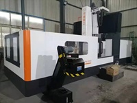 Yogie Heavy Duty BT50 Machine de fraisage et d'alésage CNC à portique 4 axes TomSP-3018 6000 tr/min Multifonctionnelle