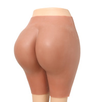 Culottes rehausseurs de hanches en silicone pour femmes, sous-vêtements push-up avec coussinets de fesses, leggings grande taille pour femmes