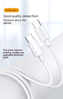 Câble de charge super rapide USB-C vers USB-C PD 100W, transfert de données pour MacBook Pro, câble pour téléphone, câble Type-C vers Type-C
