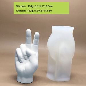 Ok Good <span class=keywords><strong>Victor</strong></span> Gesture diseñado al por mayor silicona mano gesto vela molde - Product Image 5