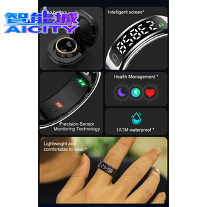 Anillo Inteligente AICITY con Alertas <span class=keywords><strong>de</strong></span> Vibración para Monitoreo <span class=keywords><strong>de</strong></span> Actividad, Sueño y Recordatorio <span class=keywords><strong>de</strong></span> Salas <span class=keywords><strong>de</strong></span> Espera - Product Image 2