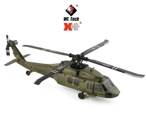 2025 New WLtoys K170 Black <strong>Hawk</strong> UH-60L <strong>RC</strong> Four-blade Brushless <strong>Helicopter</strong> 2.4G 4CH Flying Copter Model With 6-axis Gyroscope - Product Image 3