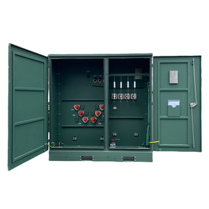 Высоковольтный трехфазный трансформатор на опорном шасси 750 кВА, <span class=keywords><strong>1600</strong></span> кВА, 2000 кВА, 2500 кВА, 34.5 кВ, 23 кВ, 12 кВ - 12470 В, 240/120 В, сертифицированный CE - Product Image 3