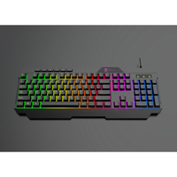 Pabrik OEM Meja Gamer Murah Lampu Latar Led Rgb Ergonomis E Sport Pc Keyboard Gaming