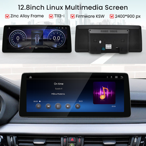 HFmidia 2026 ระบบลินุกซ์ใหม่ 10.25 นิ้ว หน้าจอบาง สำหรับ BMW X5 X6 F15 F16 F85 F86 เครื่องเล่นวิดีโอในรถยนต์แบบไร้สาย CarPlay - Product Image 5