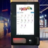 Máquina Expendedora de Pared con Pantalla Táctil Digital de 32 Pulgadas, con Gestión Basada en la Nube con SDK, Múltiples Opciones de Pago y Control Remoto