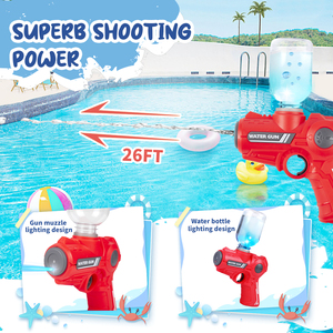 Pistola de Agua Eléctrica, Juguete de Pistola de Agua, Pistola de Agua para Niños y Adultos, Juego de Disparos en la Piscina al Aire Libre, Regalo Ideal - Product Image 4