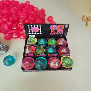 Jouet Squishy Diamant Pailleté en Gros, Jouet Anti-Stress Souple et Scintillant en TPR pour Enfants, Cadeaux et Faveurs de Fête d'Anniversaire - Product Image 4