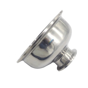 Vệ sinh thép không gỉ kẹp bát giảm tốc đồng tâm SS304 Vòng Tri cỏ ba lá giảm tốc hình cầu - Product Image 3