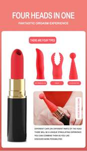 Mini Bullet kadın klitoris stimülasyon kadın G noktası klitoral seks oyuncak şarj edilebilir ruj vibratör - Product Image 5