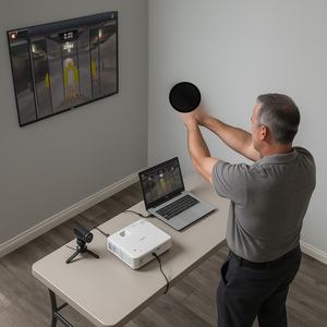 Sistema de Simulador de Tiro Completo con Pantalla de Proyección <span class=keywords><strong>para</strong></span> Simulación de Tiro en Interiores - Product Image 1