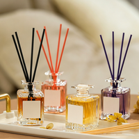 Nouvel Arrivage Diffuseur de Roseaux d'Intérieur Haut de Gamme Sans Flamme pour Aromathérapie, Désodorisant Rafraîchissant à Parfum Longue Durée pour Couloirs
