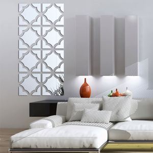 Hot New Big 3D <b>Wall</b> Stickers Decor Modern Acrylic Home Large <b>Mirror</b> <b>Wall</b> Sticker Still Life Surface Diy Real - Product Image 4
