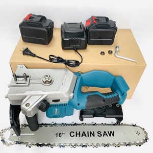 16" Handheld Brushless Lithium Chain <b>Saw</b> High <b>Power</b> Cordless Chainsaw Portable Garden Pruning Wood Cutting Machine - Product Image 4