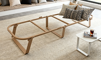 Meubles de maison WF Style moderne confortable personnalisable adapté à tous les âges Cadre de lit ergonomique pliable en métal