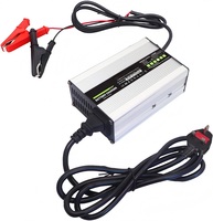 Chargeur de batterie au plomb 72V 3A pour moto électrique, chariot élévateur, chargeur de batterie 72V 20AH 12AH 14AH SLA AGM GEL