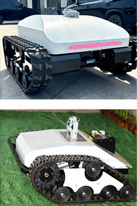 <b>Small</b> Lithium Battery Remote-controlled Four-<b>wheel</b> Drive Lawn Mower High-Power All-Terrain Grass Shredder Lithium- - Product Image 6