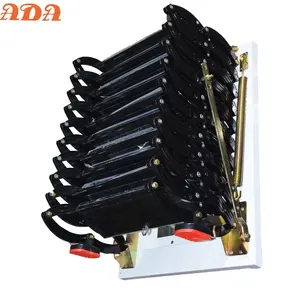 External Use Deluxe Aluminium Alloy Black Color Durable Wall Mounted Roof Access Attic Ladder