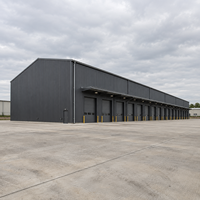 Structure à portée libre pour entrepôt, isolation acoustique, résistance à la corrosion, atelier métallique, stockage, bâtiment industriel logistique