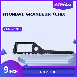 Meihua-Autoradio Android de 9 pouces avec cadre d'unité de tête de tableau de bord stéréo pour <span class=keywords><strong>Hyundai</strong></span> GRANDEUR 2018, avec garantie d'un an - Product Image 2