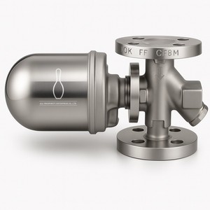 BF77C2 20 BAR Stainless Steel 304 316 316L Universal Connector UFT32 Series <b>Ball</b> Float Thermostatic Steam Trap - Product Image 4