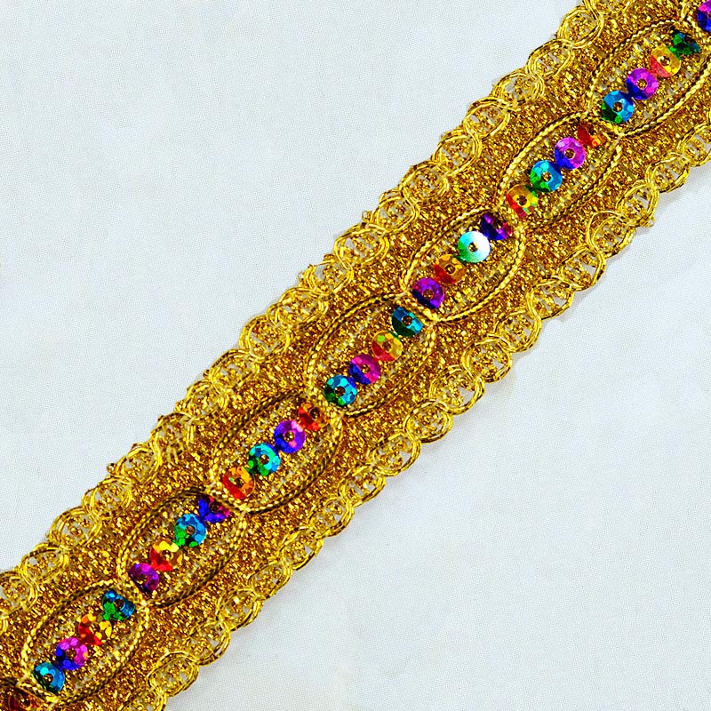 gold+colored sequins