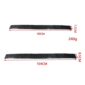 Car Trunk Door Sill Protector Scratch Resistant <b>Rubber</b> Universal Rear Bumper Anti-collision Decorative <b>Strip</b> Car Design - Product Image 2