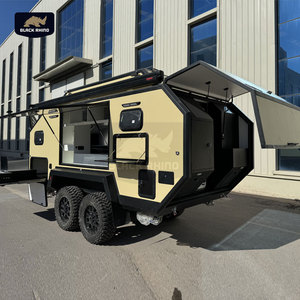 Caravane hybride économique personnalisée, caravane de voyage moyenne <span class=keywords><strong>pour</strong></span> des aventures de plein air de luxe, <span class=keywords><strong>camping</strong></span> mobile hors route - Product Image 2