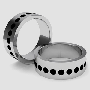 RZ OEM/ODM palier lisse sphérique radial 124x80x26mm PCD PDC roulements radiaux moteurs de boue roulement de forage - Product Image 1