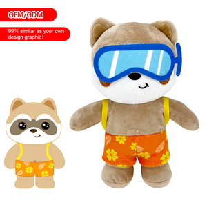 Fabbrica su misura grazioso cucciolo di <span class=keywords><strong>Corgi</strong></span> peluche di peluche di animali di peluche EN71 soffice decorazioni di Halloween marrone adorabili peluche di cane - Product Image 2