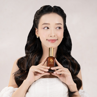 Sérum et huile capillaires bio à l'argan et au gingembre, anti-frisottis, protection thermique, hydratant, réparateur pour cheveux abîmés, lissage