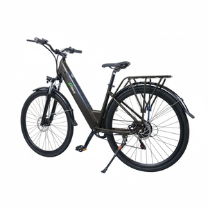 Vélos électriques pour femmes Step Thru, 28 pouces, 250W, 25 km/h, vélo électrique en stock en Europe, vélo électrique de ville pour femmes - Product Image 5
