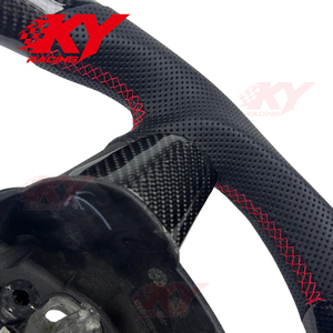 พวงมาลัยหนังคาร์บอนไฟเบอร์สำหรับรถฟอร์ด โฟกัส MK2 RS ST ECOnetic RS500 ปี 2008-2011 - Product Image 3