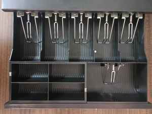 درج نقود معدني لنظام نقاط البيع، درج آلة تسجيل النقد للسوبر ماركت، مناسب لدرج النقود مقاس 405 - Product Image 4