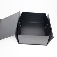Expédition moins chère Boîte d'emballage en papier magnétique cadeau de stockage pliable élégant