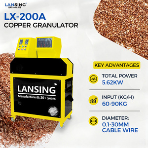 Mini Granuladora de Cobre Lansing LX-150 para Uso Doméstico, Máquina Separadora de Cables de Cobre Pequeña - Product Image 3