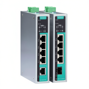 Moxa EDS-G205A-4PoE Gigabit <b>PoE</b> Unmanaged <b>Switch</b> 5 Port Industrial Ethernet <b>Switch</b> - Product Image 2