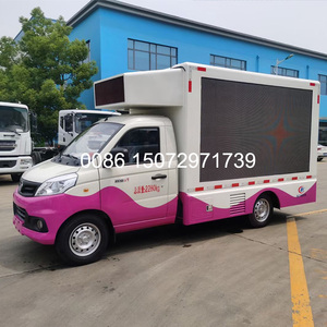 Nouveau petit panneau d'affichage numérique HD signe Mobile véhicule de publicité extérieure avec P8 P6 LED affichage <span class=keywords><strong>remorque</strong></span> camion carburant Diesel <span class=keywords><strong>en</strong></span> vente - Product Image 2