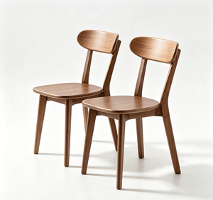 Sillón Moderno Ecológico Apilable Tapizado con Estructura de Madera Maciza, Asiento y Respaldo Acolchados, <span class=keywords><strong>Silla</strong></span> Ergonómica de Diseño para Oficina en Casa - Product Image 4