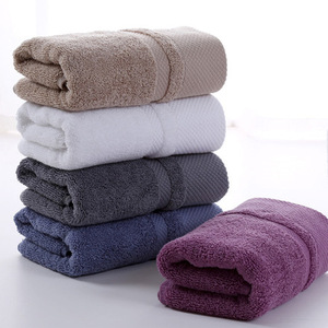 Serviette de Bain Carrée Unie en Coton 100% de Luxe, Haute Qualité, Séchage Rapide, Personnalisable, pour Adultes, Hôtels, Tapis de Bain – Fabrication Chinoise - Product Image 2