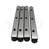 Guías de Rodillos Cruzados CRW CRW3-50/CRW3-75/CRW3-100/CRW3-125/CRW3-150/CRW3-175 con Ranuras de Lubricación de Larga Duración